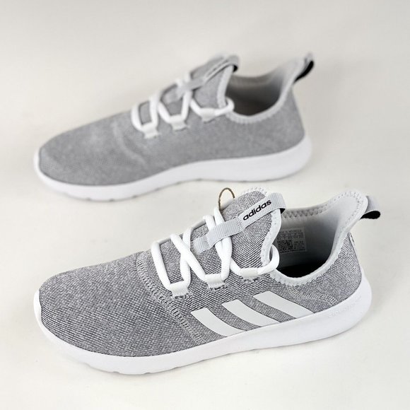 Adidas Cloudfoam Pure 2.0 Gray White Women's Sneakers Shoes Running H04756 - Picture 2 of 12